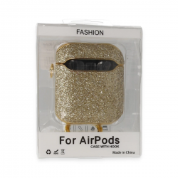 Newface Airpods 2 (2.nesil) Spell Simli Kılıf - Gold Newface Airpods 2 (2.nesil) Spell Simli Kılıf - Gold