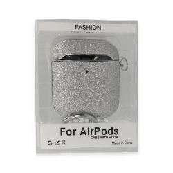 Newface Airpods 2 (2.nesil) Spell Simli Kılıf - Gümüş Newface Airpods 2 (2.nesil) Spell Simli Kılıf - Gümüş