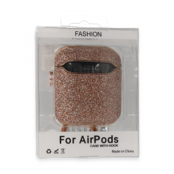 Newface Airpods 2 (2.nesil) Spell Simli Kılıf - Rose Gold Newface Airpods 2 (2.nesil) Spell Simli Kılıf - Rose Gold
