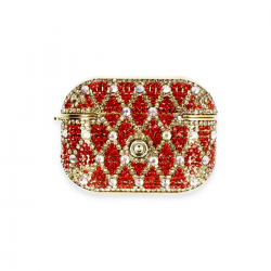 Newface Airpods Pro 2 (2.nesil) Klor Taşlı Kılıf - Desen 1 Newface Airpods Pro 2 (2.nesil) Klor Taşlı Kılıf - Desen 1