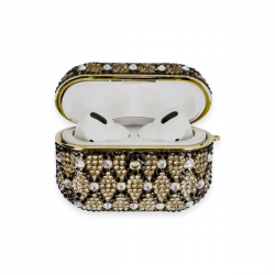 Newface Airpods Pro 2 (2.nesil) Klor Taşlı Kılıf - Desen 4 Newface Airpods Pro 2 (2.nesil) Klor Taşlı Kılıf - Desen 4