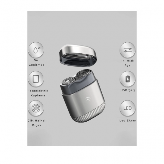 Newface Cb-s2 Tıraş Makinesi - Gümüş