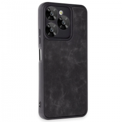 Newface General Mobile Era 30 Kılıf Aras Deri Kapak - Siyah Newface General Mobile Era 30 Kılıf Aras Deri Kapak - Siyah