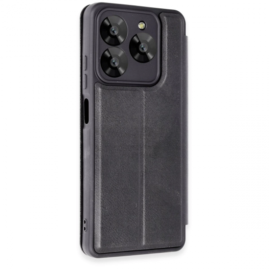 Newface General Mobile Era 30 Kılıf Flip Cover - Siyah