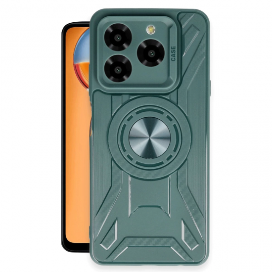 Newface General Mobile Era 50 Kılıf Lincoln Silikon - Koyu Yeşil