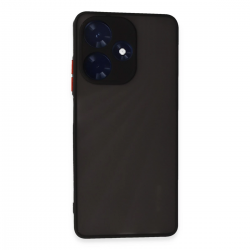 Newface İnfinix Hot 30 4g Kılıf Montreal Silikon Kapak - Siyah Newface İnfinix Hot 30 4g Kılıf Montreal Silikon Kapak - Siyah