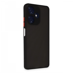 Newface İnfinix Hot 30 4g Kılıf Montreal Silikon Kapak - Siyah Newface İnfinix Hot 30 4g Kılıf Montreal Silikon Kapak - Siyah