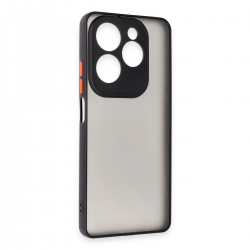 Newface İnfinix Hot 40 Pro Kılıf Montreal Silikon Kapak - Siyah Newface İnfinix Hot 40 Pro Kılıf Montreal Silikon Kapak - Siyah