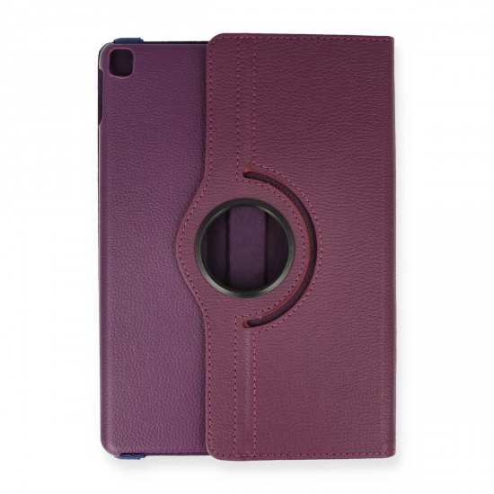 Newface İpad Pro 11 (2024) Kılıf 360 Tablet Deri Kılıf - Mürdüm