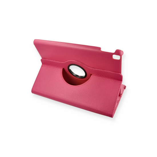 Newface İpad Pro 11 (2024) Kılıf 360 Tablet Deri Kılıf - Pembe