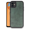 Newface İphone 11 Kılıf Aras Deri Kapak - Koyu Yeşil