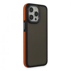 Newface İphone 13 Pro Max Harvel Kapak - Turuncu