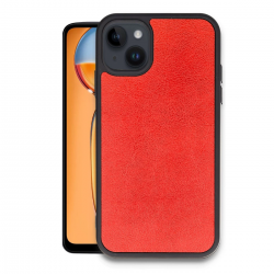 Newface İphone 14 Kılıf Aras Deri Kapak - Kırmızı Newface İphone 14 Kılıf Aras Deri Kapak - Kırmızı