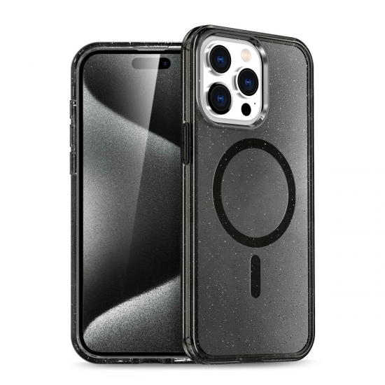 Newface İphone 14 Pro Kılıf Star Magsafe Kapak - Siyah