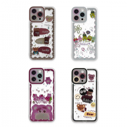 Newface İphone 14 Pro Kılıf Sweet Desenli Silikon Kapak - Pembe Newface İphone 14 Pro Kılıf Sweet Desenli Silikon Kapak - Pembe