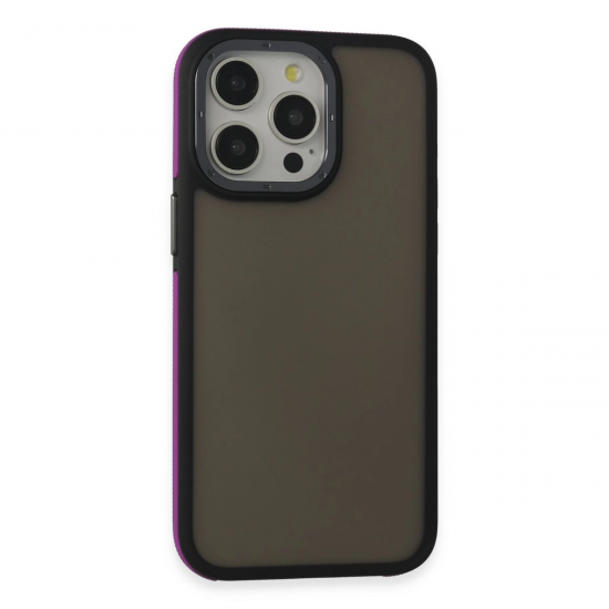 Newface İphone 14 Pro Max Harvel Kapak - Derin Mor