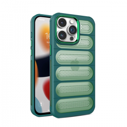 Newface İphone 14 Pro Max Kılıf Airmax Silikon Kapak - Koyu Yeşil