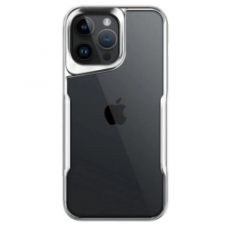 Newface İphone 14 Pro Max Kılıf Boyi Silikon Kapak - Gümüş Newface İphone 14 Pro Max Kılıf Boyi Silikon Kapak - Gümüş