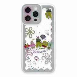 Newface İphone 14 Pro Max Kılıf Sweet Desenli Silikon Kapak - Açık Mavi Newface İphone 14 Pro Max Kılıf Sweet Desenli Silikon Kapak - Açık Mavi