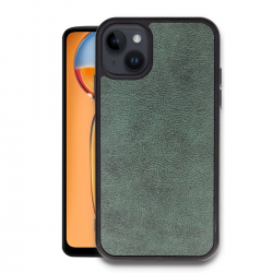 Newface İphone 15 Kılıf Aras Deri Kapak - Koyu Yeşil Newface İphone 15 Kılıf Aras Deri Kapak - Koyu Yeşil