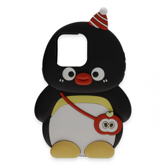 Newface İphone 15 Pro Kılıf Poky Karakter Silikon Kapak - Desen 12