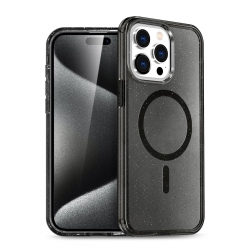 Newface İphone 15 Pro Kılıf Star Magsafe Kapak - Siyah Newface İphone 15 Pro Kılıf Star Magsafe Kapak - Siyah