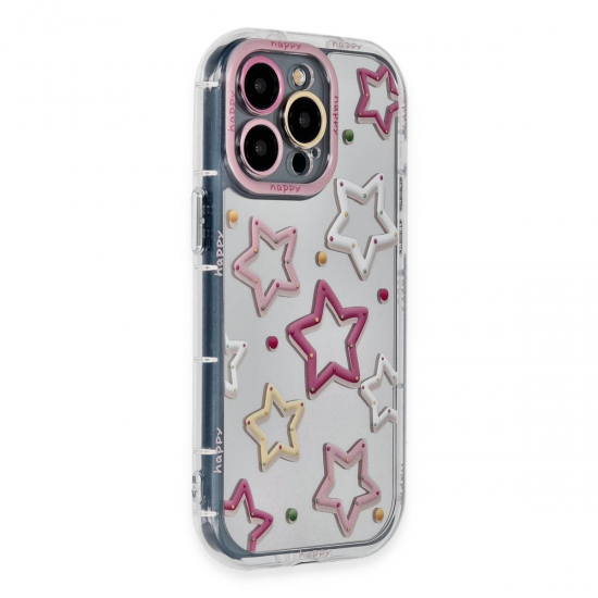 Newface İphone 15 Pro Max Kılıf Reflexion Desenli Kapak - Desen 3