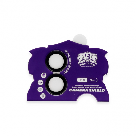 Newface İphone 16 Bilvis Titan Kamera Lens - Siyah