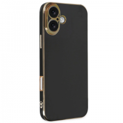 Newface İphone 16 Kılıf Volet Silikon - Siyah Newface İphone 16 Kılıf Volet Silikon - Siyah