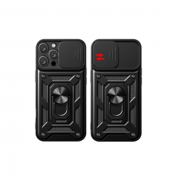 Newface İphone 16 Pro Max Kılıf Pars Lens Yüzüklü Silikon - Kırmızı Newface İphone 16 Pro Max Kılıf Pars Lens Yüzüklü Silikon - Kırmızı