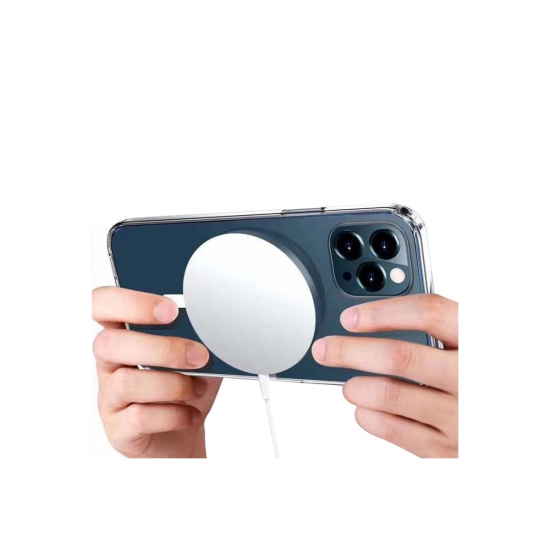 Newface İphone 16 Pro Max Kılıf Pc Real Magsafe Kapak - Şeffaf