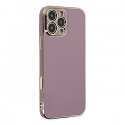 Newface İphone 16 Pro Max Kılıf Volet Silikon - Mor