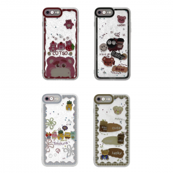 Newface İphone 7 Kılıf Sweet Desenli Silikon Kapak - Açık Mavi Newface İphone 7 Kılıf Sweet Desenli Silikon Kapak - Açık Mavi