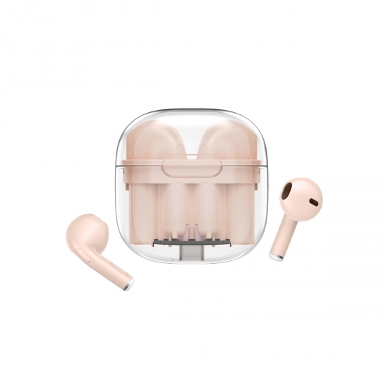 Newface Ls-09 Bluetooth 5.3 Tws Kablosuz Airpods Kulaklık - Pembe