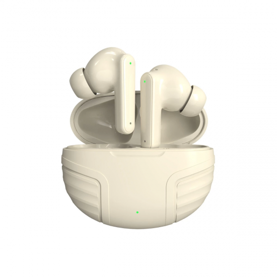 Newface Ls-19 Aktif Gürültü Engelleyici Özellikli Bluetooth 5.4 Kablosuz Airpods Kulaklık - Krem Newface Ls-19 Aktif Gürültü Engelleyici Özellikli Bluetooth 5.4 Kablosuz Airpods Kulaklık - Krem