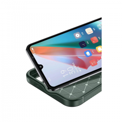 Newface Oppo A38 Kılıf Auto Focus Karbon Kapak - Koyu Yeşil Newface Oppo A38 Kılıf Auto Focus Karbon Kapak - Koyu Yeşil