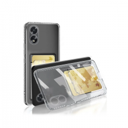 Newface Oppo A38 Kılıf Kart Şeffaf Silikon - Şeffaf Newface Oppo A38 Kılıf Kart Şeffaf Silikon - Şeffaf