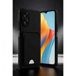 Newface Oppo A38 Kılıf Kelvin Kartvizitli Silikon - Lila Newface Oppo A38 Kılıf Kelvin Kartvizitli Silikon - Lila