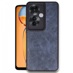 Newface Oppo Reno 11f Kılıf Aras Deri Kapak - Lacivert Newface Oppo Reno 11f Kılıf Aras Deri Kapak - Lacivert