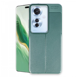 Newface Oppo Reno 11f Kılıf Auto Focus Kapak - Koyu Yeşil Newface Oppo Reno 11f Kılıf Auto Focus Kapak - Koyu Yeşil