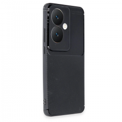 Newface Oppo Reno 11f Kılıf Auto Focus Karbon Kapak - Siyah Newface Oppo Reno 11f Kılıf Auto Focus Karbon Kapak - Siyah