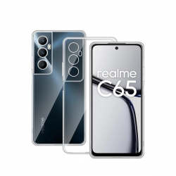 Newface Realme C65 Kılıf Lüx Şeffaf Silikon Newface Realme C65 Kılıf Lüx Şeffaf Silikon