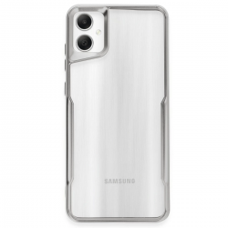 Newface Samsung Galaxy A05 Kılıf Boyi Silikon Kapak - Gümüş Newface Samsung Galaxy A05 Kılıf Boyi Silikon Kapak - Gümüş