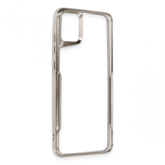 Newface Samsung Galaxy A05 Kılıf Boyi Silikon Kapak - Titan Gri