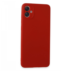 Newface Samsung Galaxy A05 Kılıf First Silikon - Kırmızı Newface Samsung Galaxy A05 Kılıf First Silikon - Kırmızı