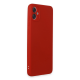Newface Samsung Galaxy A05 Kılıf First Silikon - Kırmızı