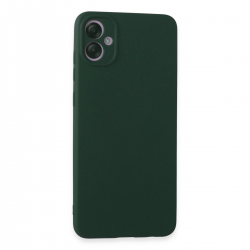 Newface Samsung Galaxy A05 Kılıf First Silikon - Koyu Yeşil Newface Samsung Galaxy A05 Kılıf First Silikon - Koyu Yeşil