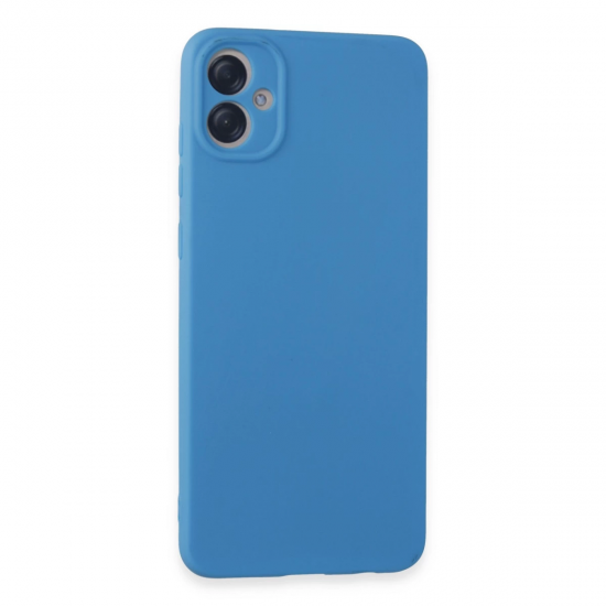 Newface Samsung Galaxy A05 Kılıf First Silikon - Mavi