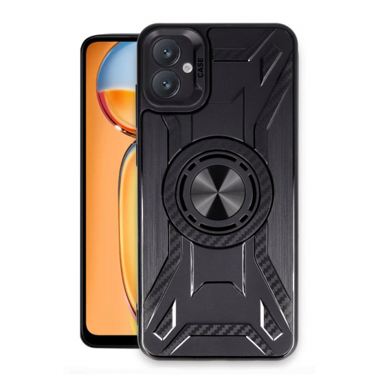 Newface Samsung Galaxy A05 Kılıf Lincoln Silikon - Siyah