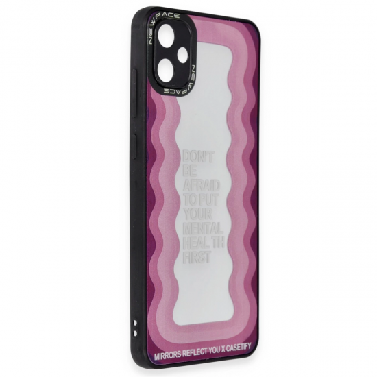 Newface Samsung Galaxy A05 Kılıf Mirror Desenli Kapak - Mirror - 11